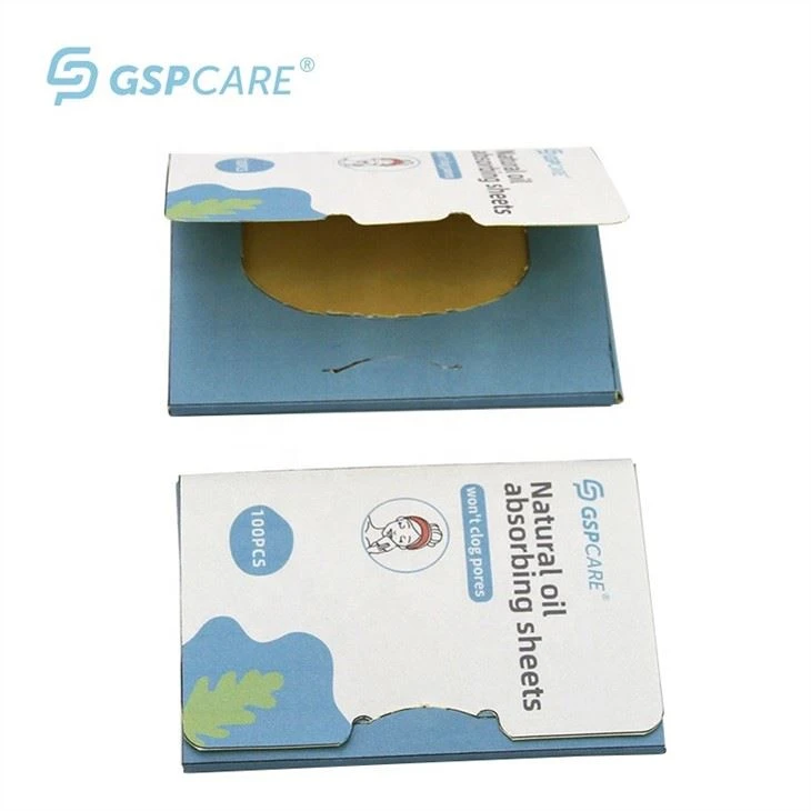 New Arrival Oil Absorbing Sheets For Face Women Fashion Design Bamboo Charcoal Oil-absorbing Paper 100sheets